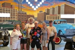 Chapter members at the Vintage Grill & Museum