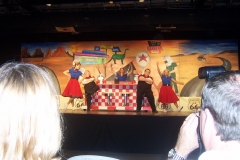 The Vermillion Players entertain the Pontiac crowd in the historic Chautauqua Park Pavilion that was built in 1882