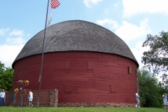 Round barn on OK