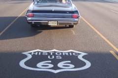 We're on the road