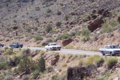 several miles of bad road with poor gas