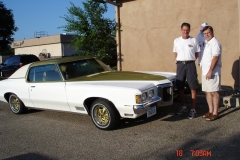 Mark Pataluch checking out Dave Brown's 70 SSJ