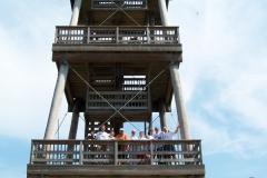 Something unusual in IL, a fire lookout tower so we had to stop & check it out.