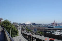 View from the Fish Market in Seatle was impressive too.