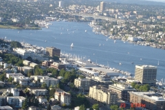 View from the Space needle, we have had lots of impressive views lately.