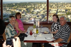 We always seemed to be eating, but I guess that's when we had time to take photos.