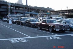 Waiting to load the cars on a ferry boat across Puget Sound