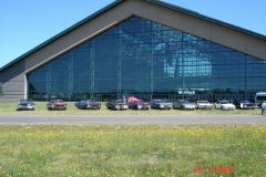 This is the Evergreen Aviation & Space Museum is located 3.5 miles southeast of McMinnville, Oregon. This is the home of the original Spruce Goose a massive airplane built entirely of wood due to wartime restrictions on metals.