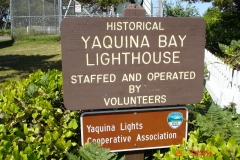 Yaquina Bay Lighthouse near Newport, OR