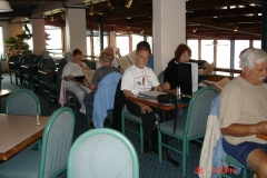 This was a restaurant in Ft.Bragg, CA, our overnight stop. It was neat but the service was so poor many of us didn't stay.